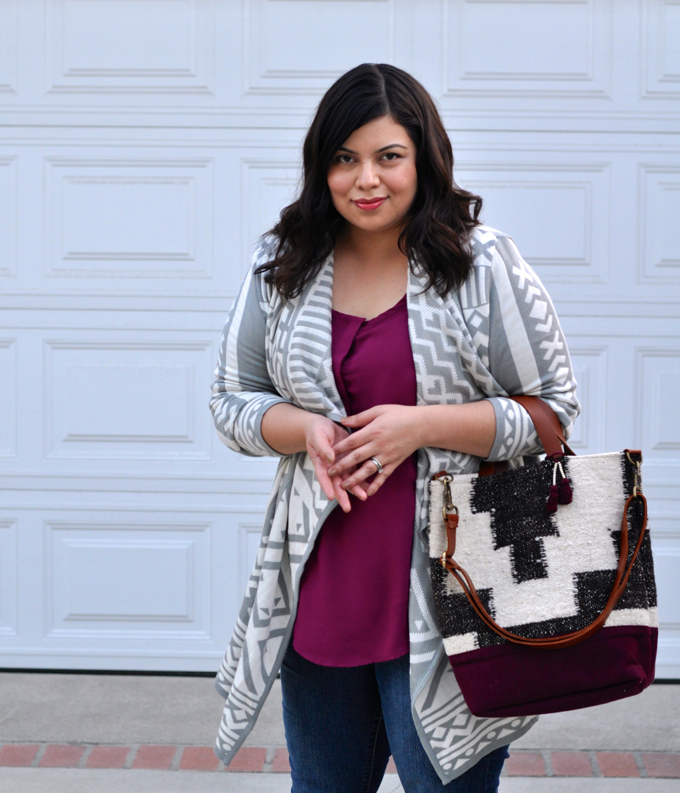 plus size cardigan