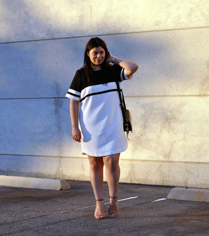 Jay Miranda wearing sporty plus size dress by Forever 21 