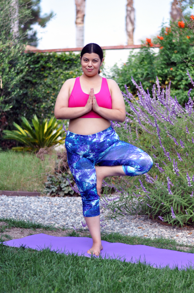 Yoga at any size: plus size blogger Jay Miranda