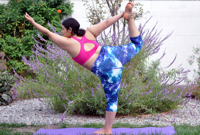 Yoga at any size: plus size blogger Jay Miranda