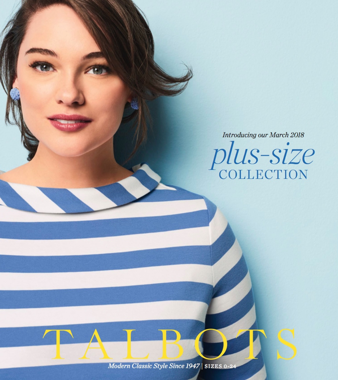 talbots plus size dresses