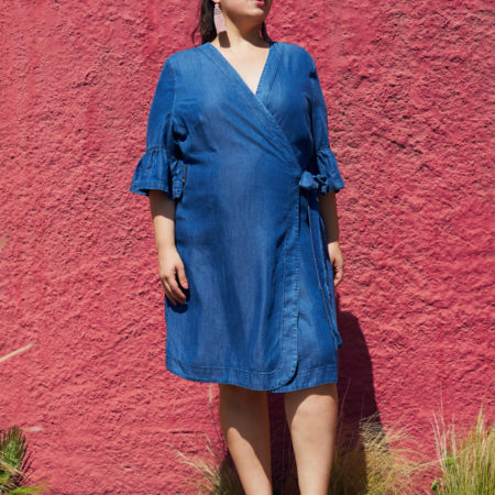 Simply Be plus size denim dress