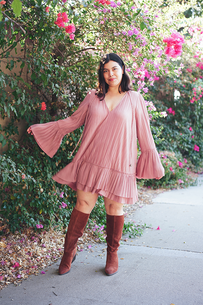 Boots with dresses